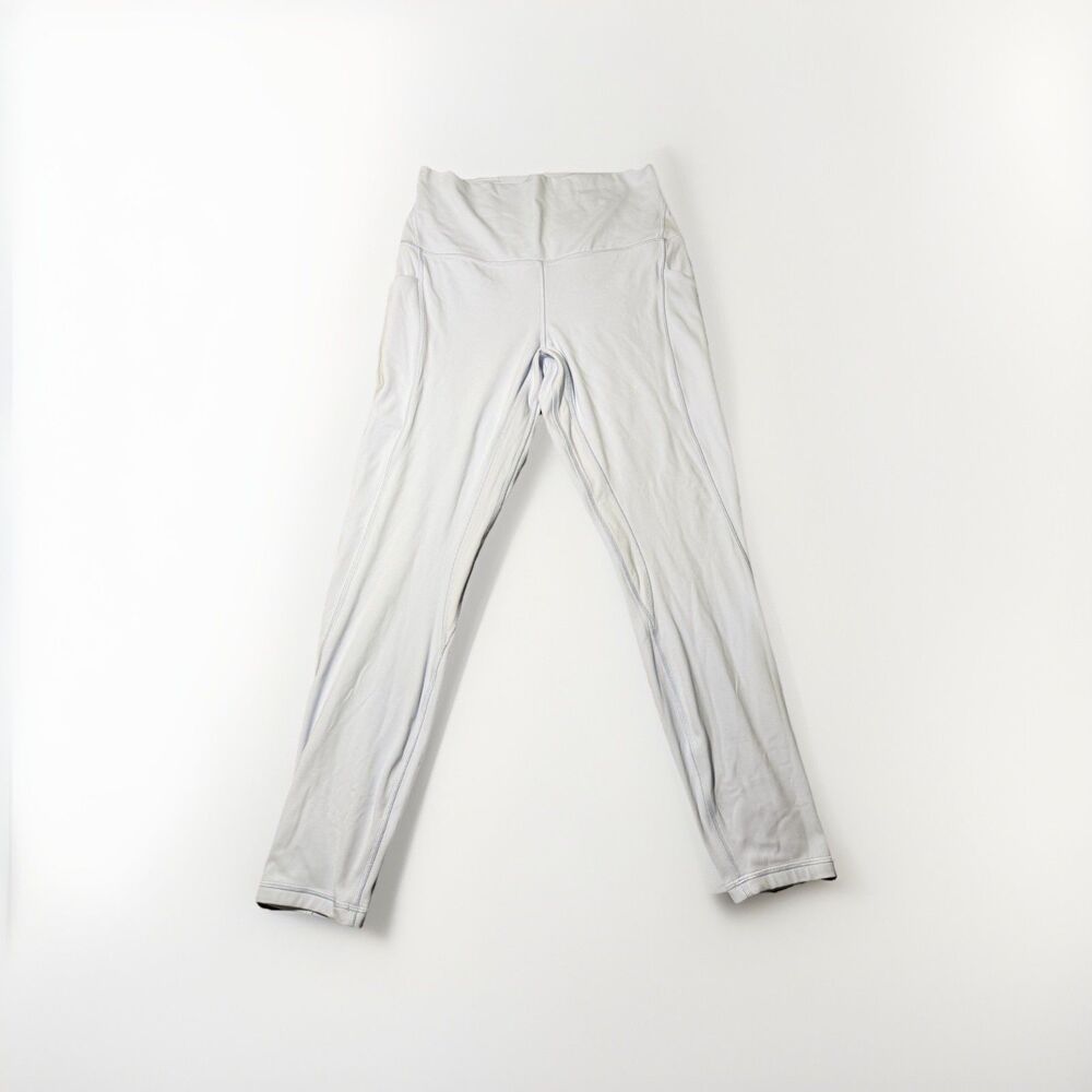 Lululemon Align High-Rise Crop Leggings w/ Pockets Light Blue Size 8 23” Inseam